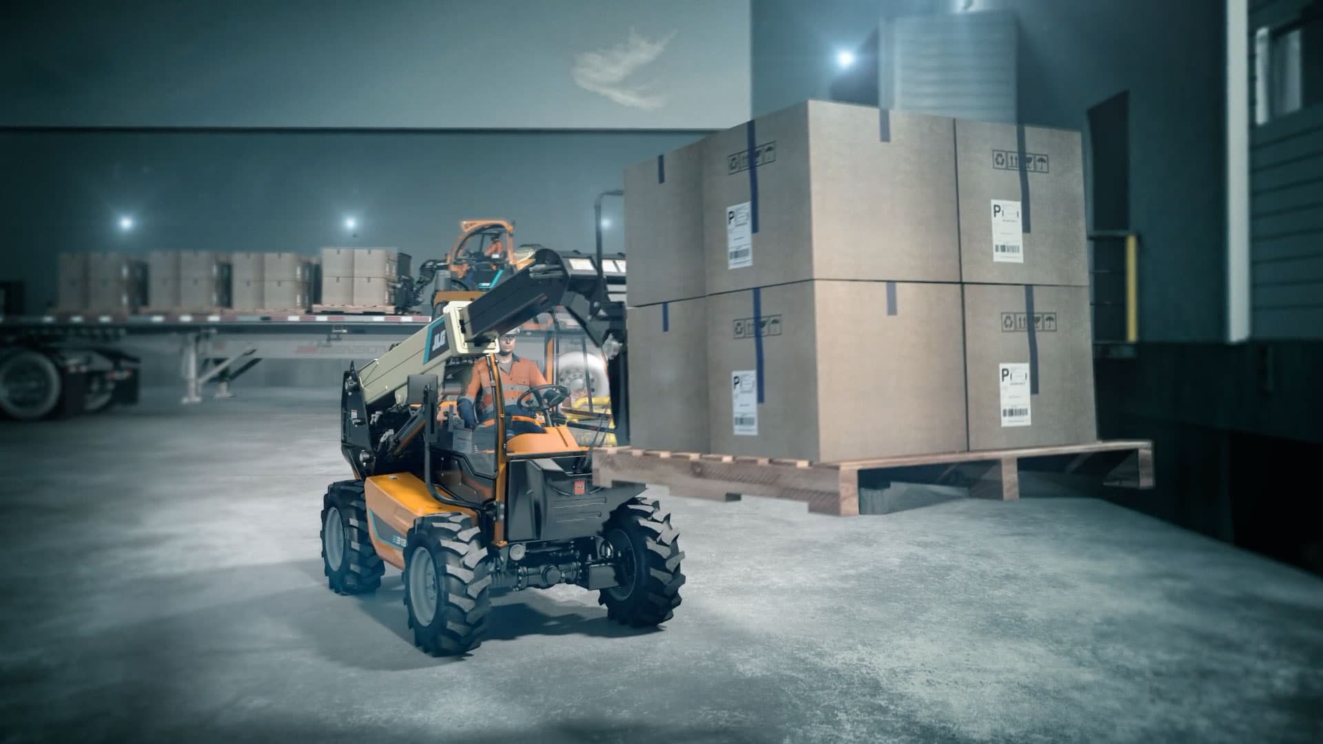 E313 Electric Telehandler | JLG® Construction